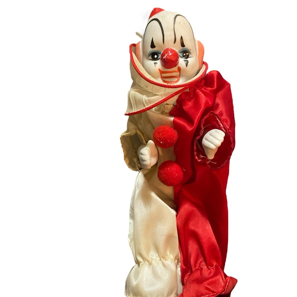 Victoria Ashley’s originals porcelain Bozo the Clown 7” height-vintage